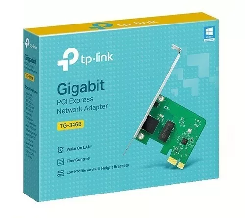 Placa Rede Pci-e Gigalan Tp-link Tg-3468 10/100/1000 Cod: 150